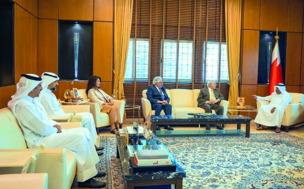 <p>Royal Court Minister Shaikh Khalid bin Ahmed Al Khalifa chaired the first meeting of the committee tasked with selecting National Institution for Human Rights (NIHR) board of commissioners members.</p>
<p>The minister underscored Bahrain&rsquo;s longstanding civilisational approach under the leadership of His Majesty King Hamad, in upholding human rights principles and promoting the values of humanity, justice, fraternity, and peace.</p>
<p>He reiterated Bahrain&rsquo;s unwavering commitment to respecting these principles in accordance with all international conventions and legal frameworks.</p>
<p>The committee discussed organisational procedures related to receiving applications for membership in the NIHR board of commissioners, and the criteria for selecting members.</p>